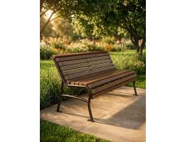 Металлическая скамейка "Комфорт"