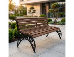 Металлическая скамейка "Сквер"