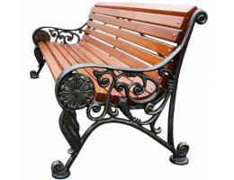 Чугунная парковая скамейка "Каир"
