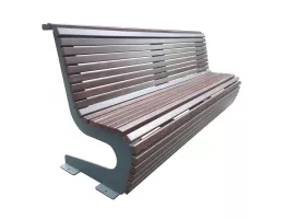 Городская металлическая скамейка "Лондон"