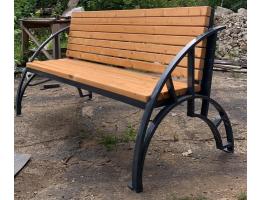 Металлическая скамейка «Парабола»